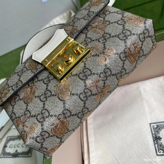 Hyper Peter GUCCI bag mini padlock berry 0806